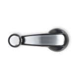 Brothers Trucks Window Crank Handles 04-470 Handles, Plastic, Black Handle, Silver Inserts, Driver and Passenger Side, Chevy, GMC, Each thumbnail 2