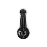 Brothers Trucks Window Crank Handles 04-470 Handles, Plastic, Black Handle, Silver Inserts, Driver and Passenger Side, Chevy, GMC, Each thumbnail 5