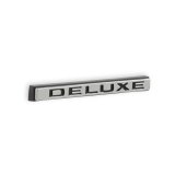 Brothers Trucks Emblems 04-590 Emblems, Fender, Chrome/Black, Deluxe Logo, Chevy, GMC, Pair thumbnail 4