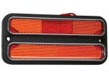 Brothers Trucks Side Marker Light Assemblies SMLD72A Assemblies, LED Lens Style, Rectangular, Amber Lens, Left or Right Side, Chevrolet, GMC, Each thumbnail 1