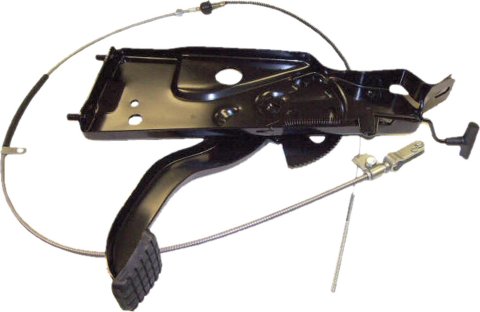 Brothers Trucks Parking Brakes, Pedal Operated A1899-69 69-72 PARKING BRK ASSEMBLY FOOT
