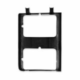 Brothers Trucks Headlight Bezels 04-185 Bezel, Left Side Outer, Plastic, Silver, for Dual Headlight, Chevy, GMC, Each thumbnail 1