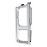 Brothers Trucks Headlight Bezels 04-188 Door, Passenger Side, Models with Single Headlights, Plastic, Silver, Chevy, GMC, Each thumbnail 4