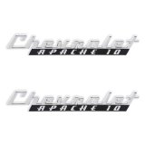 Brothers Trucks Emblems 04-563 Emblem, 1960 Chevrolet Apache 10 Fndr Emblem Pr thumbnail 3