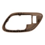 Brothers Trucks GMT400 Inside Door Handle Bezels 05-138 Interior Bezel, Brown, Plastic, Left, Driver Side, Front, With Power Lock Hole, Each thumbnail 5