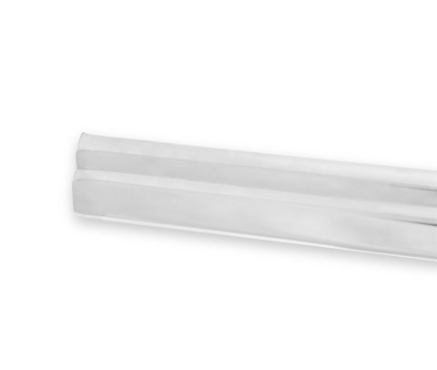 Brothers Trucks Grille Moldings 06-111 Moldings, Upper Position, Aluminum, Clearcoat, Clips, Chevrolet, GMC, Each thumbnail 1