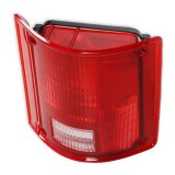 Brothers Trucks Tail Lamps 07-108 Tailight Asemblies, OEM Replacement, Right, Plastic, Red, Chevy, GMC, Each thumbnail 1