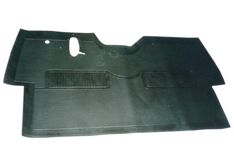 Brothers Trucks Floor Mats, Automotive FMT2003 55-59 RUBBER FLR MAT-3 SPD ON THE COLUMN