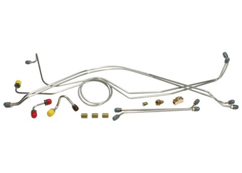 Brothers Trucks Brake Hoses, Sets DBBL66S 63-66 CHVY DISC BRAKE BRAKE LINES