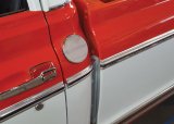 Brothers Trucks Fuel Filler Plugs BFC72SM Accents, Plugs, Aluminum, Polished, Chevrolet, GMC, Each thumbnail 2