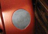 Brothers Trucks Weld-In Fuel Neck Filler Panels WFP72FL Truck Bed Panels, Panels, Steel, Natural, Chevrolet, GMC, Each thumbnail 1