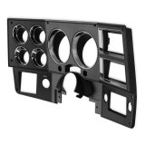 Brothers Trucks Instrument Bezels 05-218 Gauge Bezels, Black and Chrome, Fits Models Equipped with Air Conditioning, Chevrolet, GMC, Each thumbnail 3