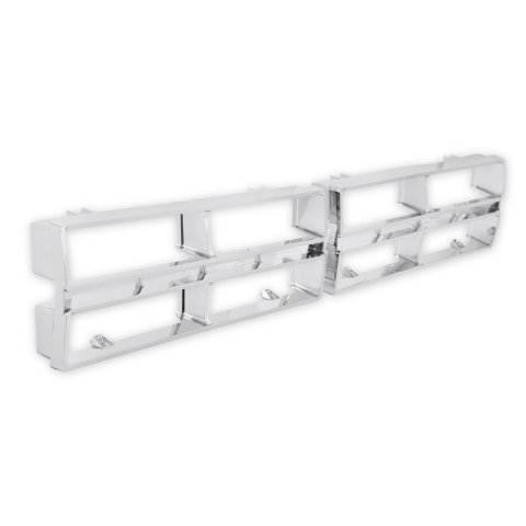 Brothers Trucks Grille Inserts 06-400 Inserts, Insert/Overlay Type, Main Position, Stock Style, Plastic, Chrome, Ford, Each thumbnail 2