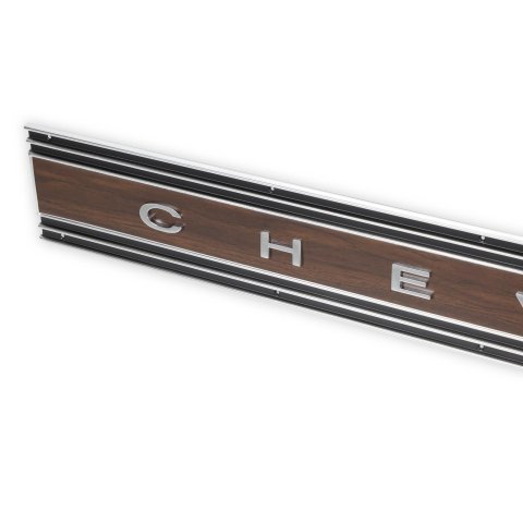 Brothers Trucks Tailgate Panels 04-588 Tail Gate Trim, 1969-1972 C/K Chevy Tail Gate Panel, Wood Grain, Each thumbnail 2