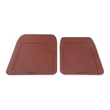 Brothers Trucks Floor Mats 05-200MN Mats, Classic Truck, Front Seat, PVC Rubber, Maroon, Chevy, GMC, Pair thumbnail 5