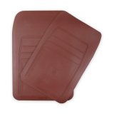 Brothers Trucks Floor Mats 05-200MN Mats, Classic Truck, Front Seat, PVC Rubber, Maroon, Chevy, GMC, Pair thumbnail 7