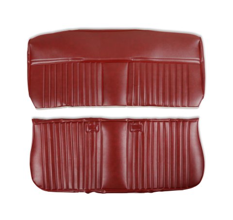 Brothers Trucks Deluxe Seat Upholstery 05-316 Upholstery, Deluxe, Bench Type, Vinyl, Maroon, Madrid Grain, Chevrolet, GMC, Each