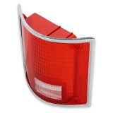 Brothers Trucks Tail Lamp Lenses 07-106 Taillight Components, Lens, Chrome Ring, Left, Chevy, GMC, Each thumbnail 3