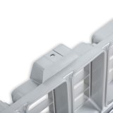 Brothers Trucks Grilles 04-326 Grille, Front Main Grille, Chrome Surround with Gray Insert, Plastic, Does Not Include Bowtie, Chevy, Each thumbnail 4
