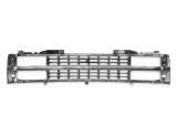 Brothers Trucks Grilles 04-366 Grille, Stock Style, Main Grille Position, ABS Plastic,Chrome, Chevrolet, Each thumbnail 1