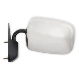 Brothers Trucks GMT400 Below Eyeline Mirrors 04-385 Side Mirror, OE Replacement, Left, Driver Side, Manual, Stainless Steel, Chevrolet, GMC, Each thumbnail 5