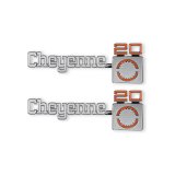 Brothers Trucks Emblems 04-540 Emblem, 1975-1980 C/K Cheyenne20 Fndr Emblm Pair thumbnail 1