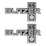 Brothers Trucks Emblems 04-548 Emblem, 1981-1988 C/K Blazer 4Wd Fndr Emblm Pair thumbnail 1