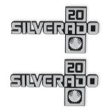 Brothers Trucks Emblems 04-553 Emblem, 1981-88 C/K Silverado 20 Fndr Emblem Pr thumbnail 1