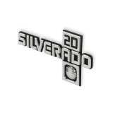 Brothers Trucks Emblems 04-553 Emblem, 1981-88 C/K Silverado 20 Fndr Emblem Pr thumbnail 4