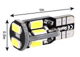 Brothers Trucks LED Interior Dash Bulbs 194LED Light Bulbs, Bulbs, 194 Style, White, Instrument Panel Light Bulb Position, Chevrolet, GMC, Set of 10 thumbnail 2