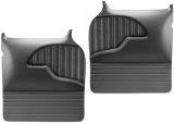 Brothers Trucks Custom Sport Door Panels QDP059MBLACK Panels, Sport, Full Coverage, Vinyl, Black with Black Stitching, Front, Chevrolet, GMC, Pair thumbnail 4