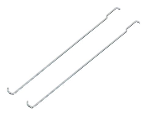 Brothers Trucks Tailgate Latch Rods 04-307 Components, Linkage Rods, Steel, Silver, Chevy, GMC, Pair thumbnail 5