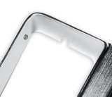 Brothers Trucks Headlight Bezels 04-330 Door, Passenger Side, Models with Quad Headlights, Plastic, Argent/Chrome, Chevy, GMC, Each thumbnail 1