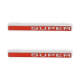 Brothers Trucks Emblems 04-591 Emblem, 1971-1972 C/K Super Fender Emblem Pair thumbnail 3