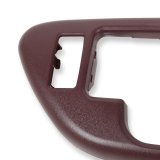 Brothers Trucks GMT400 Inside Door Handle Bezels 05-140 Interior Bezel, Maroon, Plastic, Left, Driver Side, Front, With Power Lock Hole, Each thumbnail 1