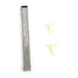 Brothers Trucks Grille Moldings 06-101 Moldings, Lower Position, Aluminum, Clearcoat, Fits Dual Headlight Vehicles, Chevrolet, GMC, Each thumbnail 1