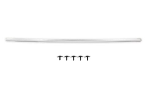 Brothers Trucks Grille Moldings 06-105 Moldings, Upper Position, Aluminum, Clearcoat, Clips, Chevrolet, GMC, Each thumbnail 4