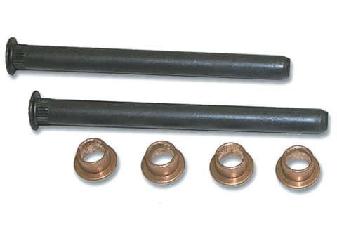 Brothers Trucks Door Hinge Pins and Bushings DHR0072 Repair Components, Pair of with Bushings, Front, Lower/Upper, 2-Door, Chevy, GMC, Kit
