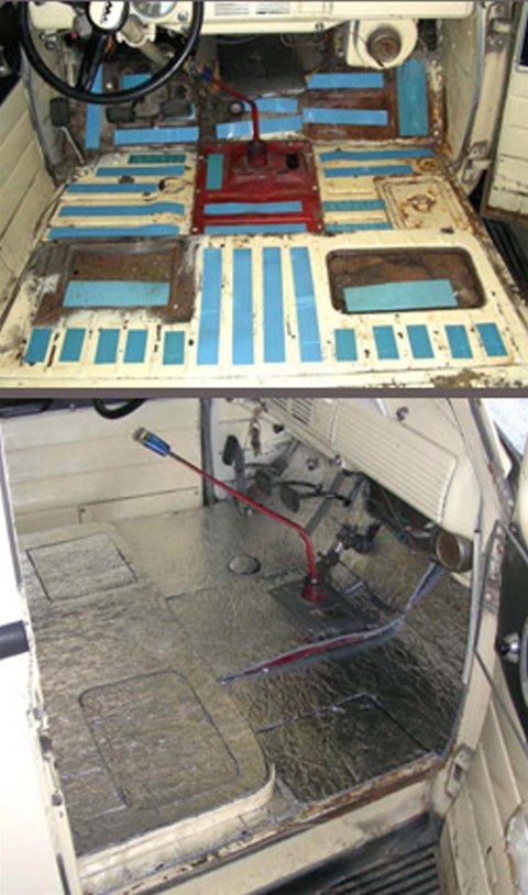 Brothers Trucks Sound Deadening Coatings DSD72TF 67-72 CHVY "DELUXE" SOUND DEADENER KIT-