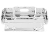 Brothers Trucks License Plate Brackets 04-123 Mounting Brackets, Steel, Chrome, Chevrolet, GMC, Each thumbnail 6