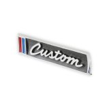 Brothers Trucks Emblems 04-576 Emblems, Black/Blue/Red/Silver, Custom Logo, Door Position, Chevrolet, GMC, Pair thumbnail 2