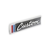 Brothers Trucks Emblems 04-576 Emblems, Black/Blue/Red/Silver, Custom Logo, Door Position, Chevrolet, GMC, Pair thumbnail 3