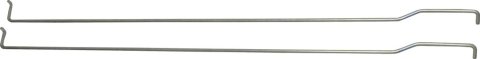 Brothers Trucks Tailgate Latch Components A1330-67 67-72 TAILGATE LATCH ROD ST 0