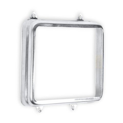 Brothers Trucks Headlight Retaining Rings 04-244 Light Bezel, Rings, Fits Models with Quad Headlights, Aluminum, Polished, Each thumbnail 1