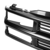 Brothers Trucks Grilles 04-487 Grille, Chevy, Stock Style, Black with Sport Package, Dual Headlights, Each thumbnail 2