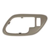 Brothers Trucks GMT400 Inside Door Handle Bezels 05-137 Interior Bezel, Beige, Plastic, Right, Passenger Side, Front, With Power Lock Hole, Each thumbnail 4