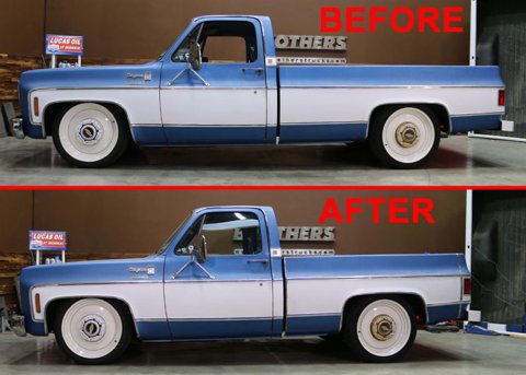 Brothers Trucks Long-to-Short Bed Conversion Kits LTSC38784-87 Frame Rails, Conversion, Long to Short, Steel, Natural, Chevy, GMC, 84-87, Kit thumbnail 4