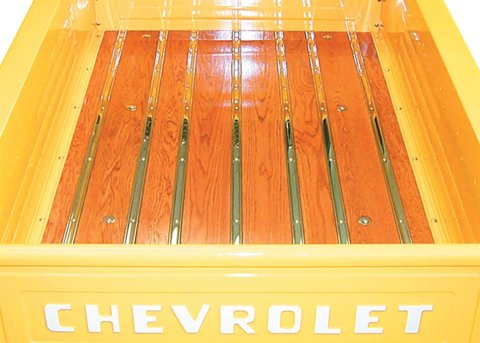 Brothers Trucks Deluxe Wood Bed Kits OWK72LF-3 Truck Floors, Kits, Oak, Pre-drilled, Polished Stainless Steel Strips, Long Bed, Fleetside/Styleside, Chevrolet, GMC, Kit