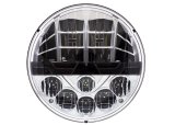 Brothers Trucks Sealed Beam Headlight Conversions HLED795 47-80 CHVY LED HEADLIGHT-HIGH POWER-7 IN thumbnail 1