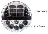 Brothers Trucks Sealed Beam Headlight Conversions HLED795 47-80 CHVY LED HEADLIGHT-HIGH POWER-7 IN thumbnail 2